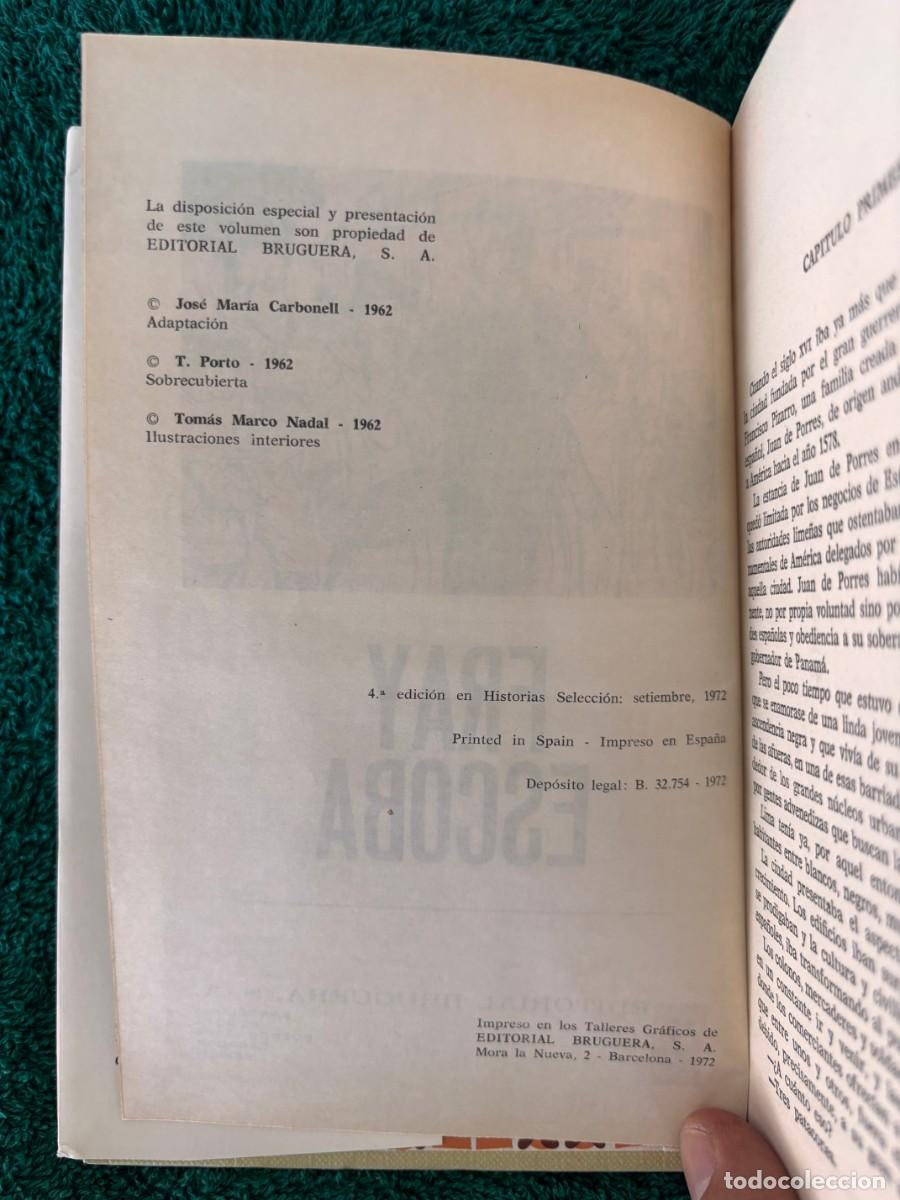 Libros de segunda mano: Fray escoba libro novela - Foto 4