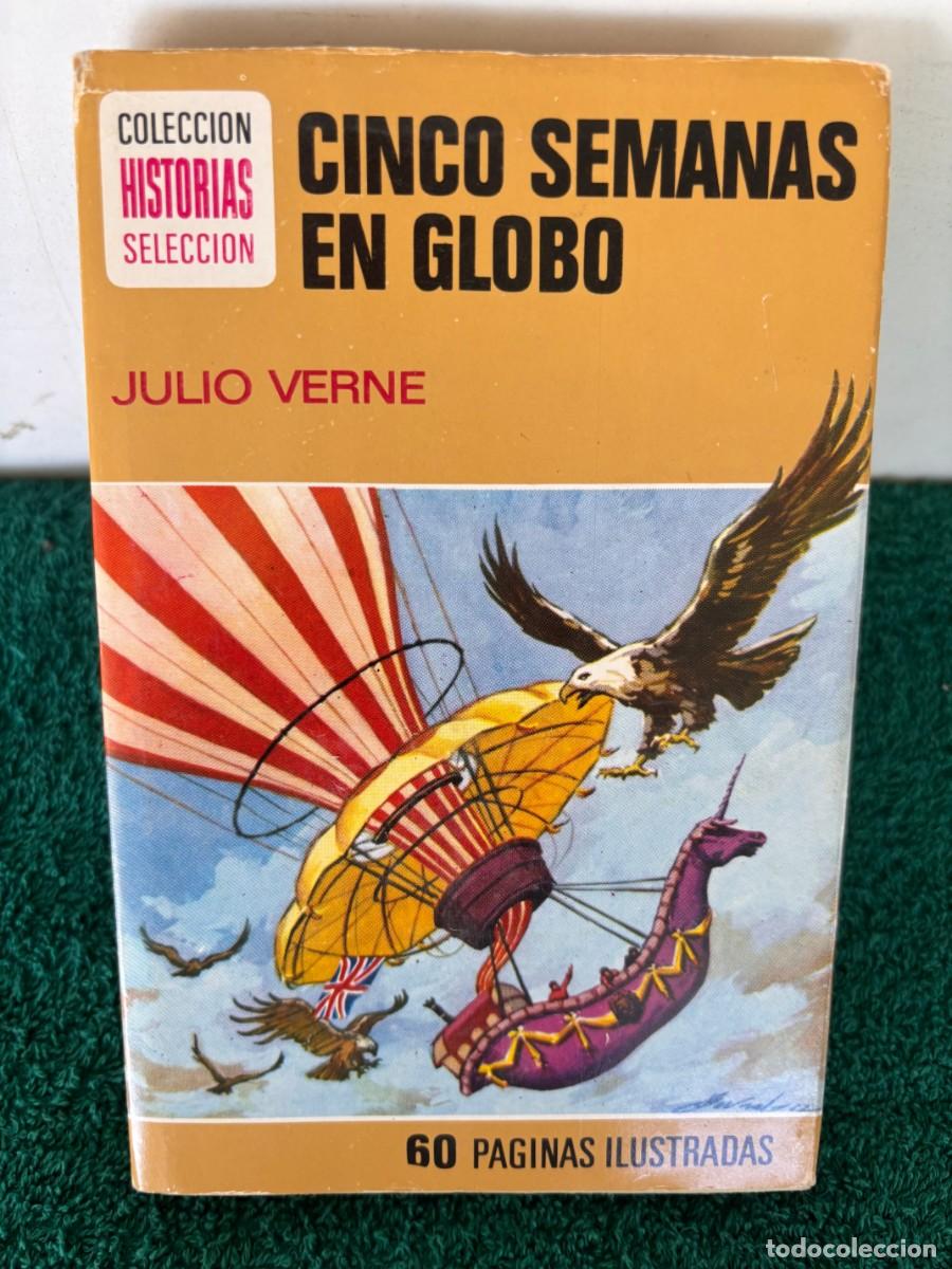 Libros de segunda mano: Cinco semanas en globo - Julio Verne