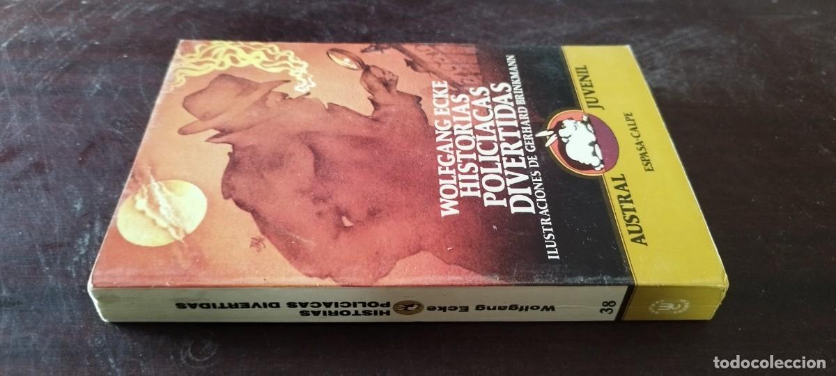 Libros de segunda mano: HISTORIAS POLICIACAS DIVERTIDAS / WOLFGANG ECKE / Z106 / ESPASA CALPE