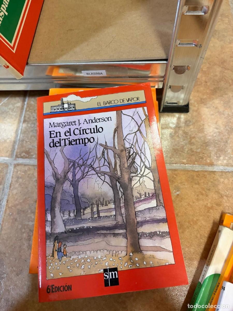 Libros de segunda mano: BLAS98A Margaret J. Anderson &ndash; En el c&iacute;rculo del tiempo &ndash; SM, colecci&oacute;n El Barco de Vapor (6.&ordf; edici