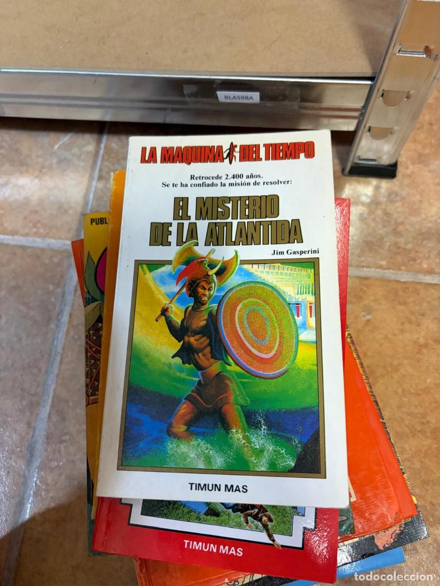 Libros de segunda mano: BLAS98A Jim Gasperini, El misterio de la Atl&aacute;ntida, Timun Mas.