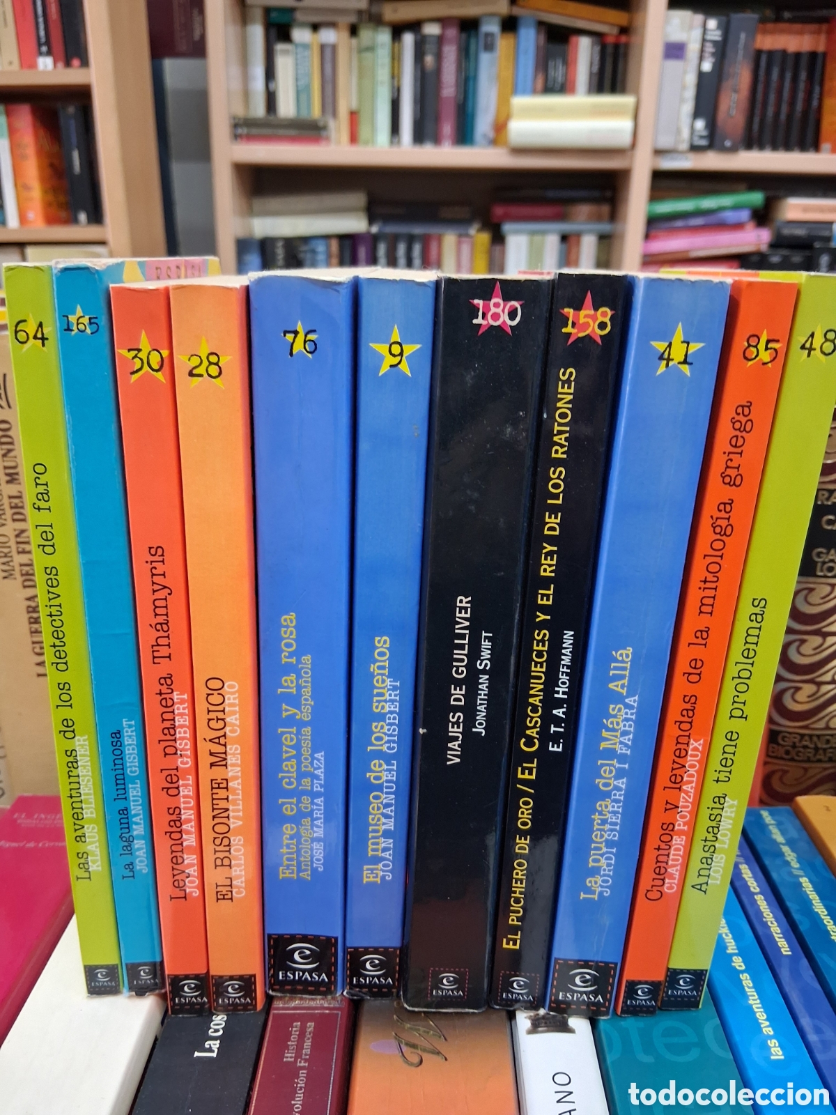 Libros de segunda mano: Lote 11 libros Espasa Juvenil