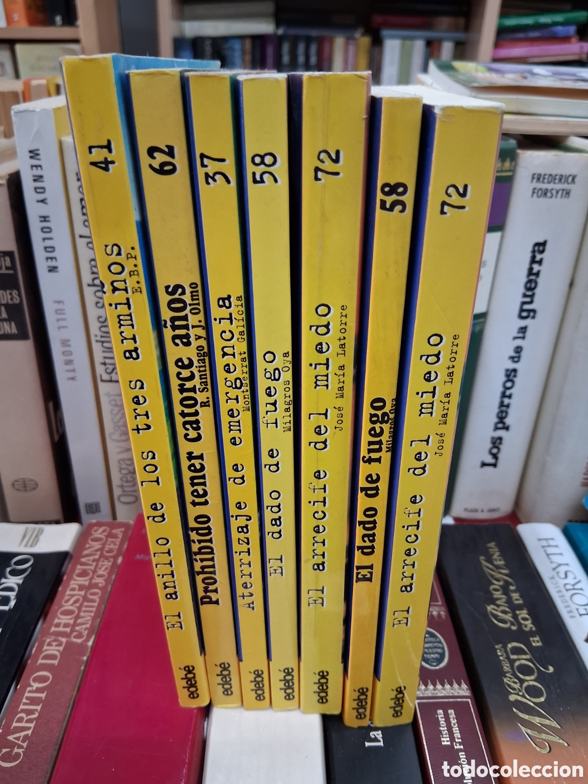 Libros de segunda mano: Lote 7 libros edebe periscopio
