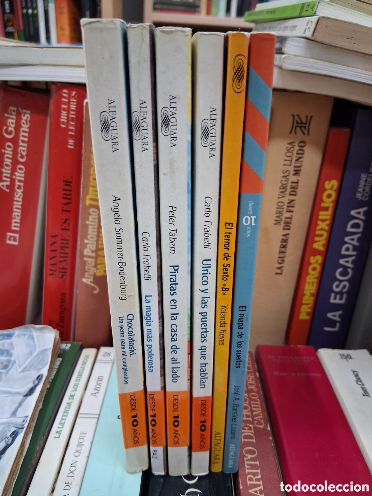 Libros de segunda mano: Lote 6 libros Alfaguara desde 10 a&ntilde;os