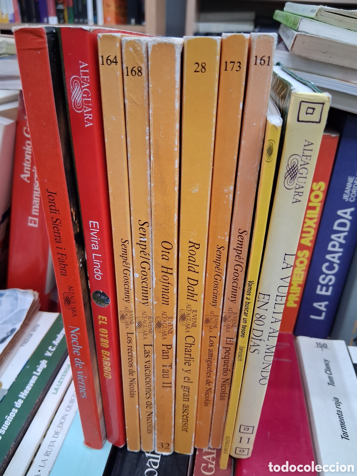 Libros de segunda mano: Lote 10 libros Alfaguara juvenil