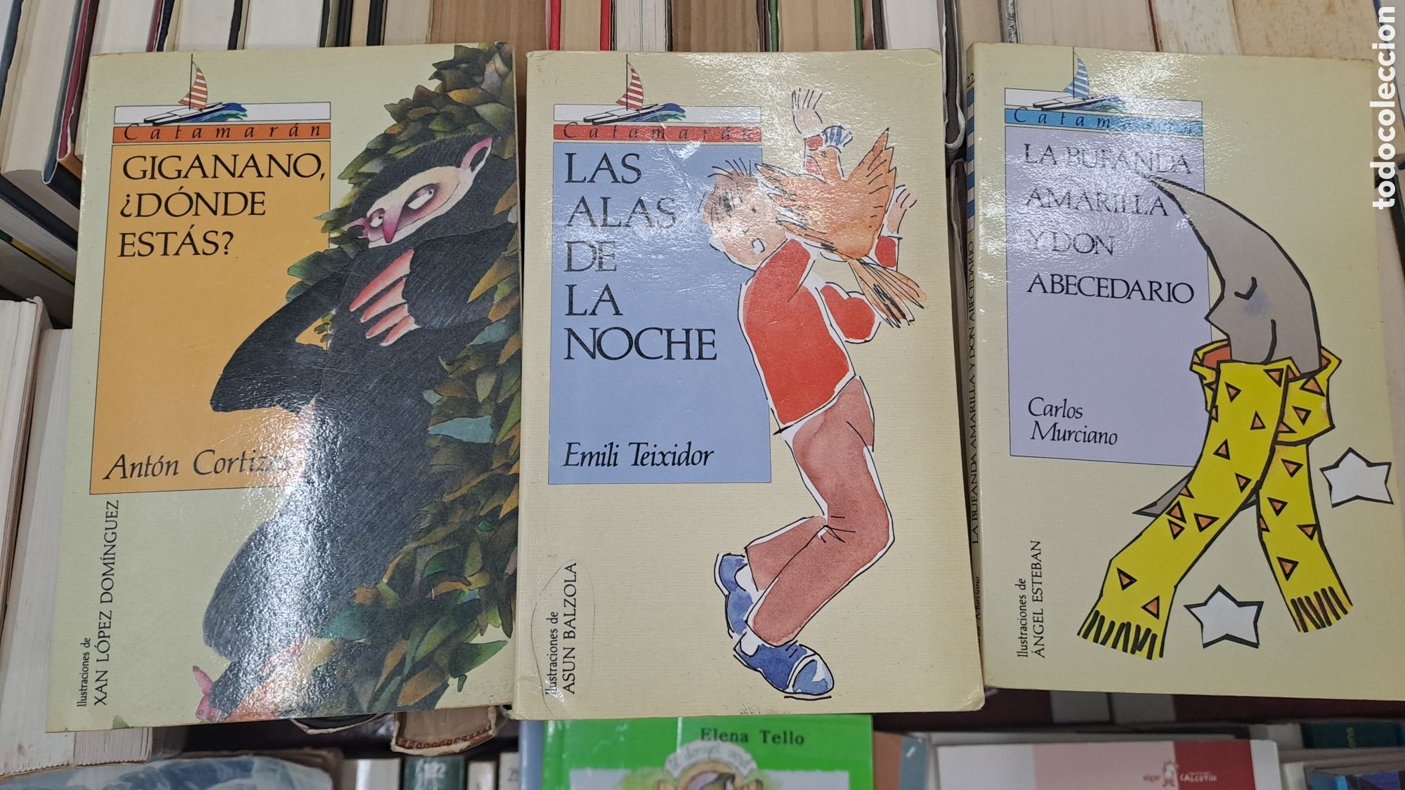 Libros de segunda mano: Lote 3 libros Catamaran juvenil