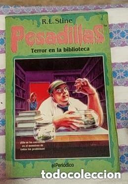 Libros de segunda mano: PESADILLAS - TERROR EN LA BIBLIOTECA -- R.L. STINE . ediciones b - a&ntilde;o 1997