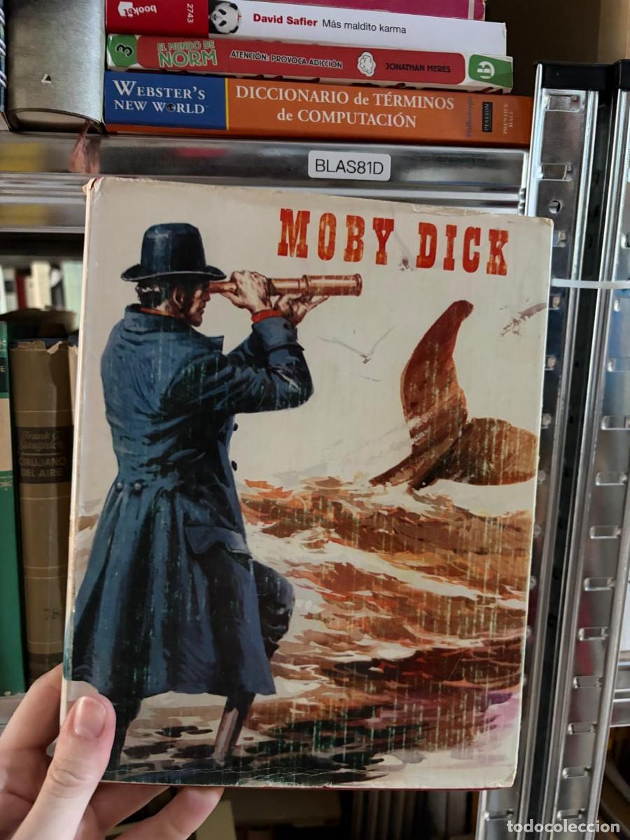 Libros de segunda mano: BLAS81D Herman Melville Moby Dick CARTONE ILUSTRADO