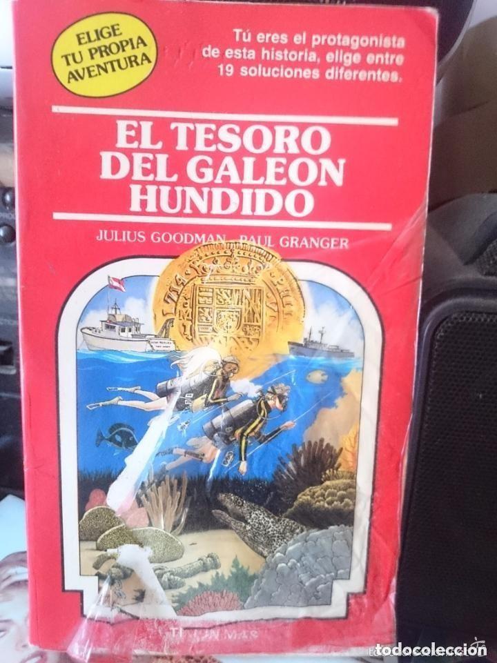 Libros de segunda mano: ELIGE TU PROPIA AVENTURA - EL TESORO DEL GALEON HUNDIDO - EN MAL ESTADO