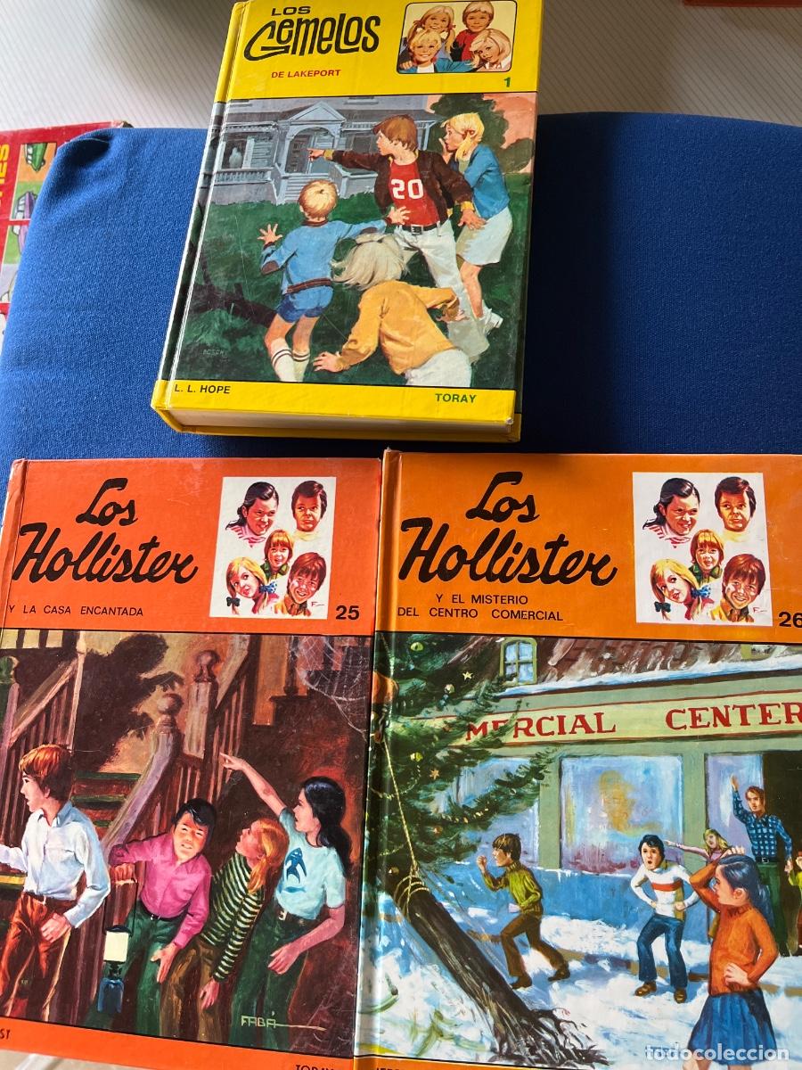 Libros de segunda mano: 2 x Hollister + Los gemelos - ed Torax, 197/79/81