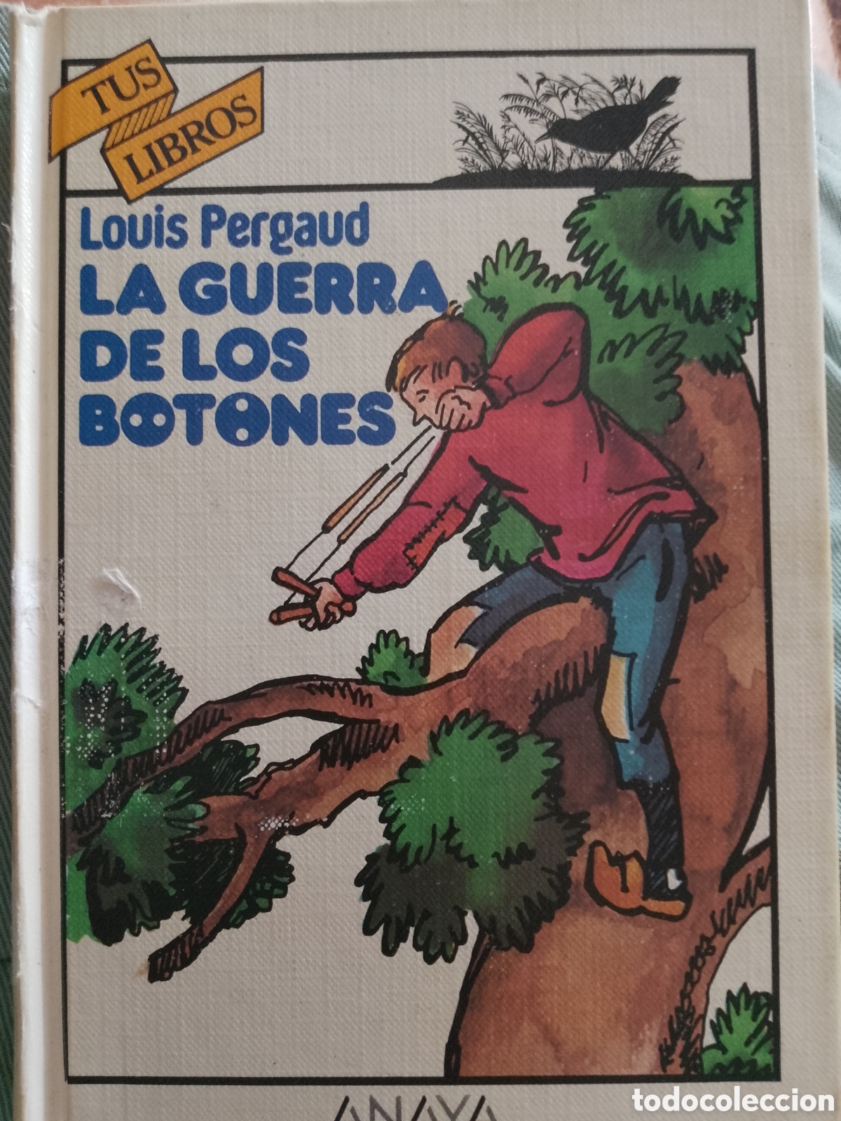 Libros de segunda mano: LA GUERRA DE LOS BOTONES . LOUIS PERGAUD . ANAYA