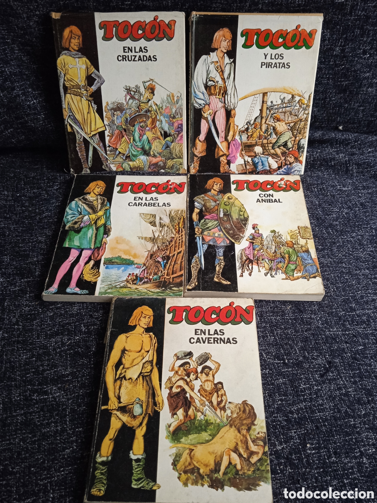 Libros de segunda mano: TOCON -LOTE DE 5 LIBROS / ALDO BERTI -ED. EDAF EDICIONES