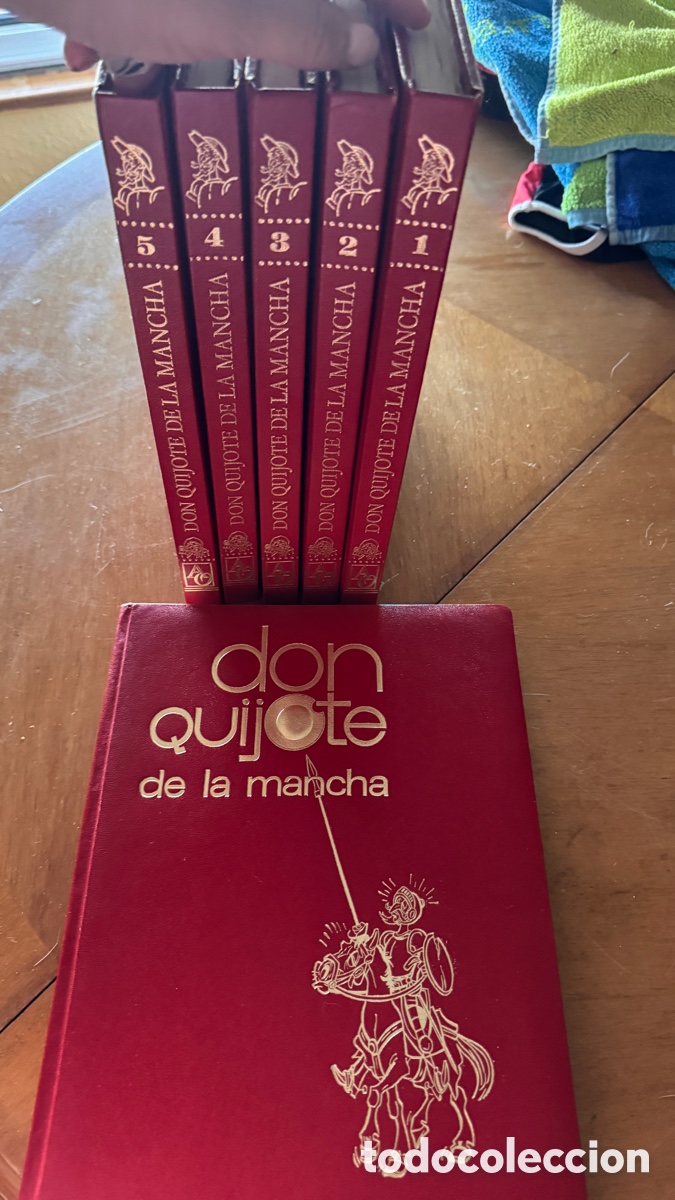 Libros de segunda mano: DON QUIJOTE DE LA MANCHA &ndash; COMPLETA 6 TOMOS &ndash; EDICIONES NARANCO 1972 &ndash; C&Oacute;MIC ILUSTRADO