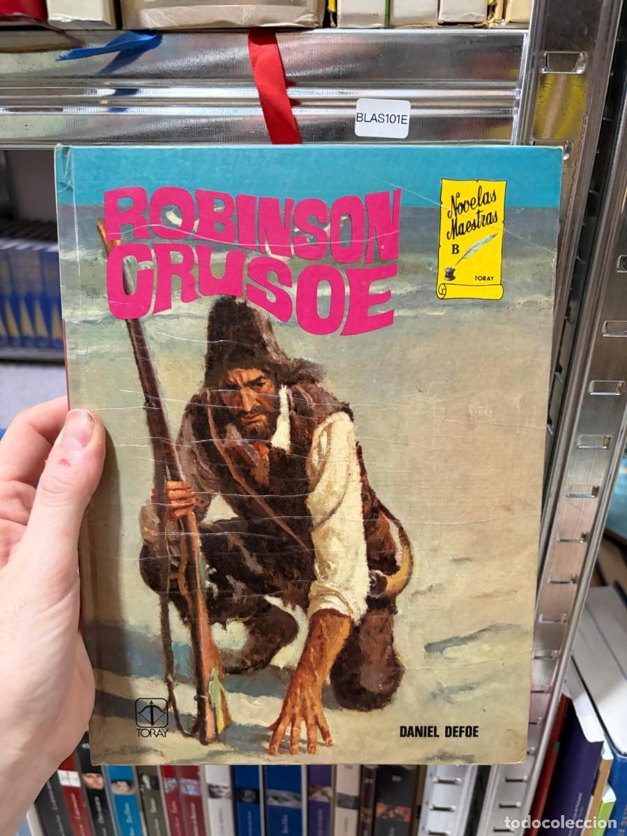 Libros de segunda mano: BLAS101E Robinson Crusoe Daniel Defoe Toray