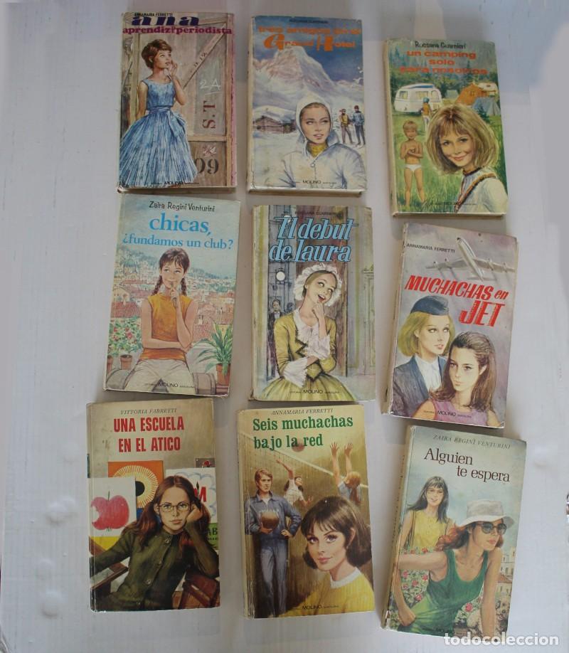 Second hand books: LOTE 9 LIBROS VIOLETA EDITORIAL MOLINO. ANNAMARIA FERRETTI, ROSSANA GUARNIERI&hellip;