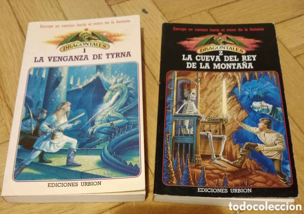 Libros de segunda mano: Dragontales 1 y 2 en buena condici&oacute;n