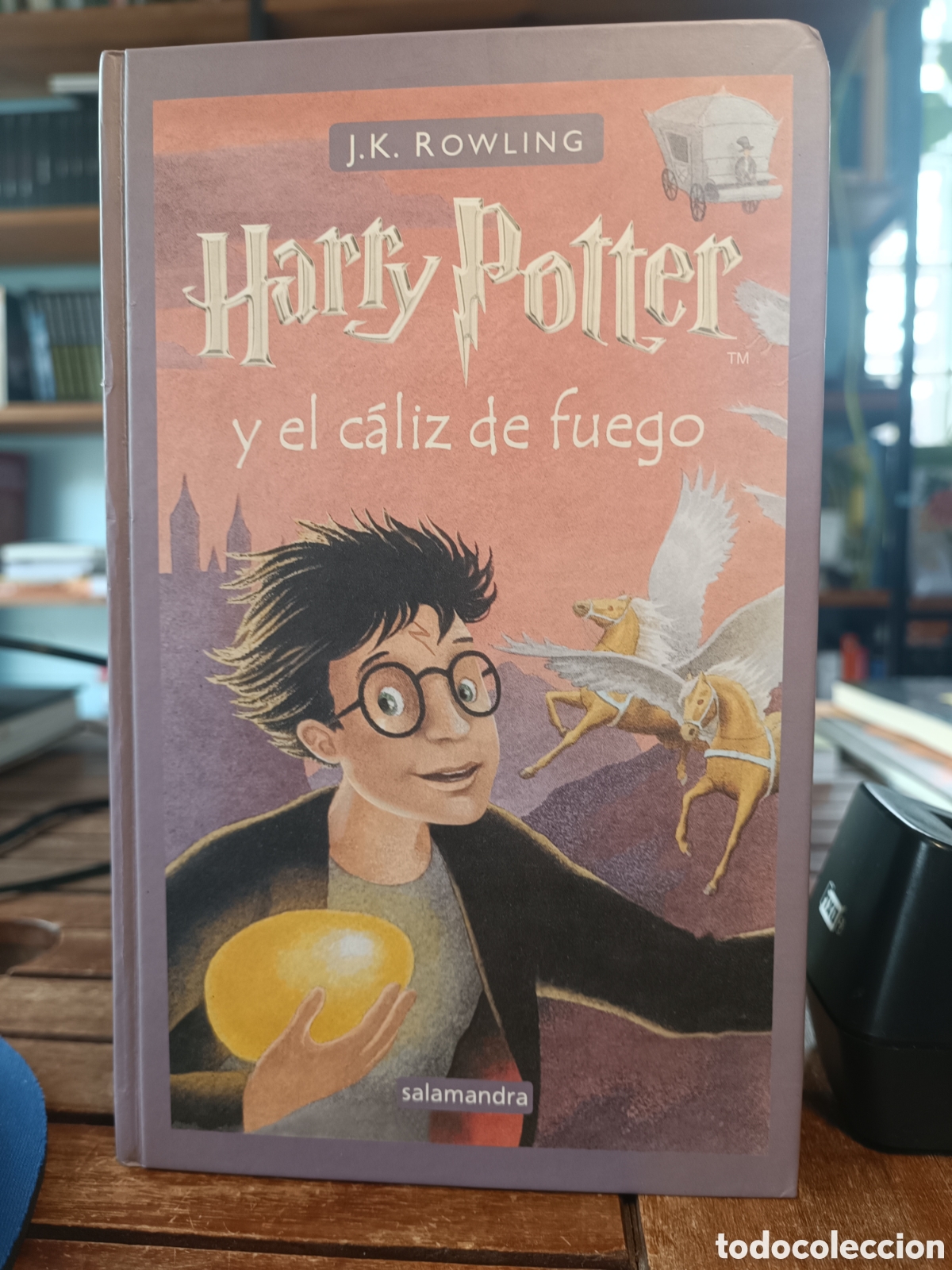 Libros de segunda mano: HARRY POTTER Y EL C&Aacute;LIZ DE FUEGO - J.K. ROWLING - EDICIONES SALAMANDRA - 2001 tapa dura