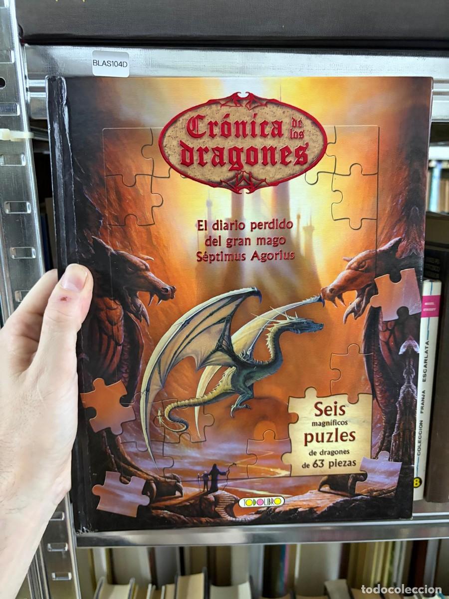 Libros de segunda mano: BLAS104D Cr&oacute;nica de los dragones: El diario perdido del gran mago Septimus Agorius. Todolibro