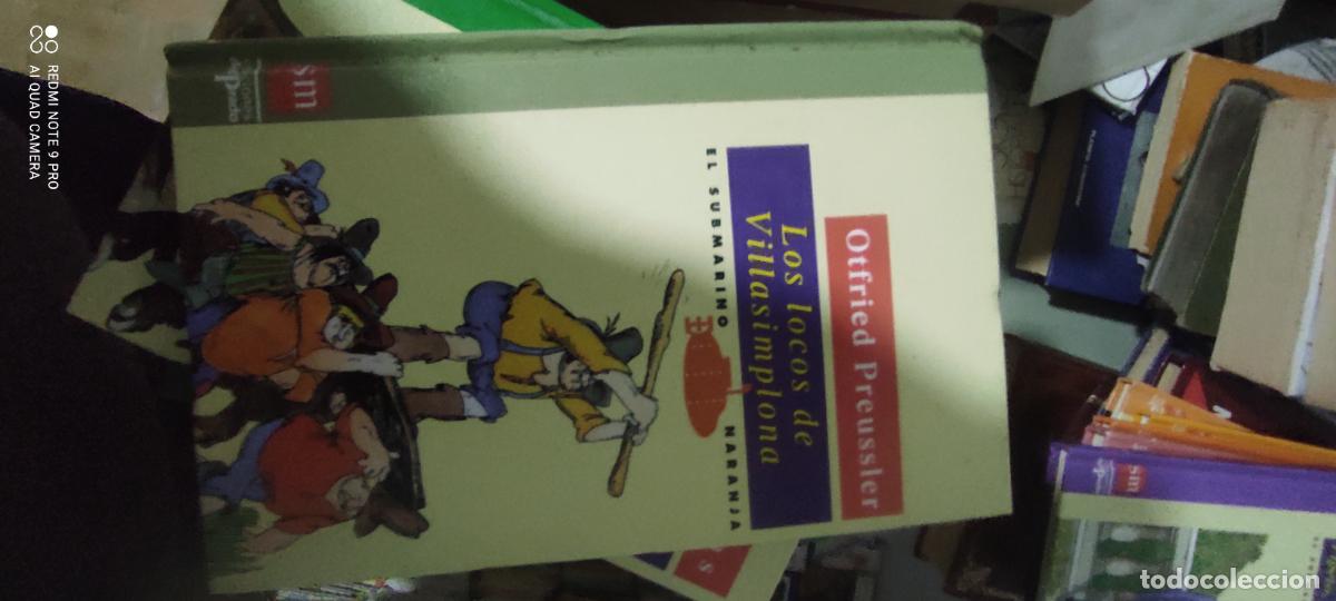 Libros de segunda mano: LOS LOCOS DE VILLASIMPLONA - N&ordm; 55 - OTFRIED PREUSSLER - EL SUBMARINO NARANJA - EDICIONES SM.