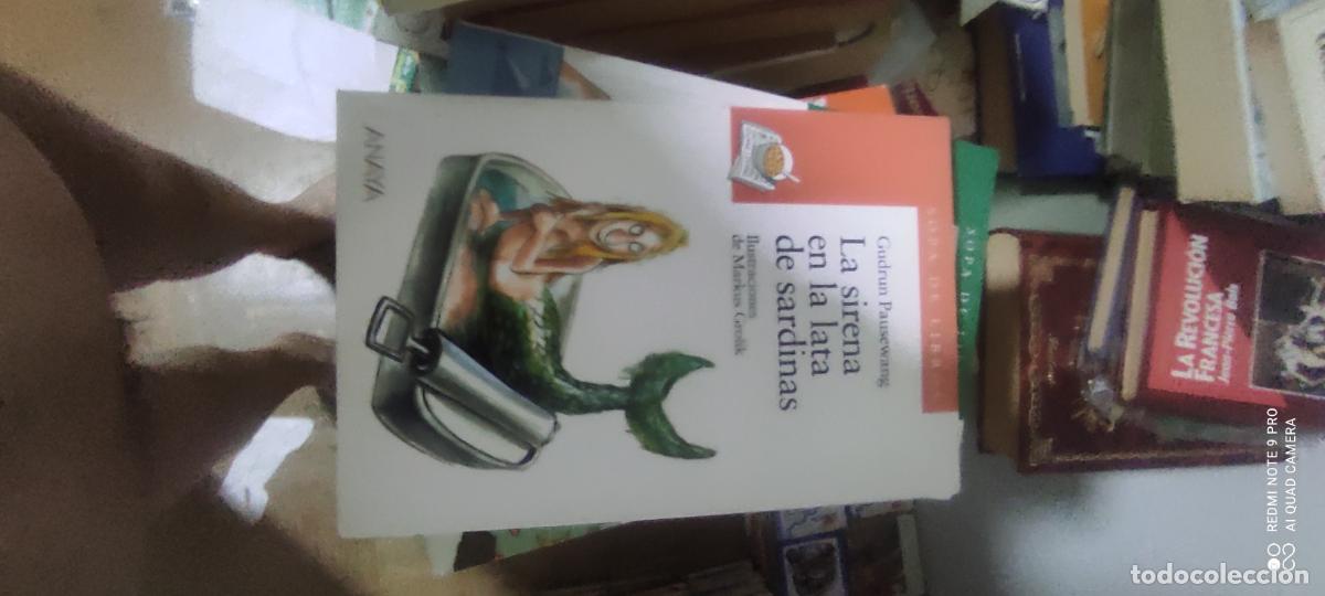 Libros de segunda mano: Gudrun Pausewang - La sirena en la lata de sardinas Ed. Anaya Col. Sopa de libros n&ordm; 7