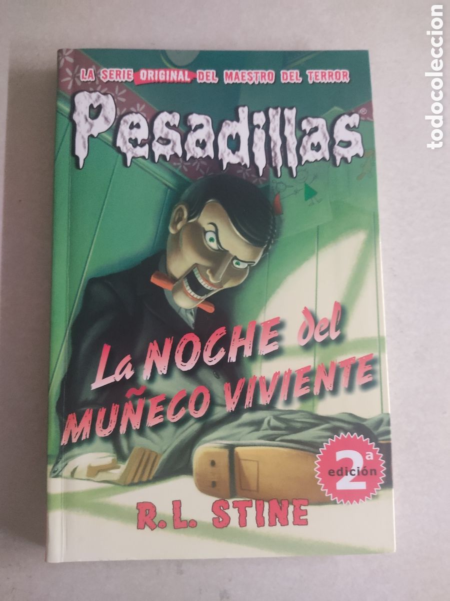 Libros de segunda mano: PESADILLAS 1 LA NOCHE DEL MU&Ntilde;ECO VIVIENTE R.L.STINE