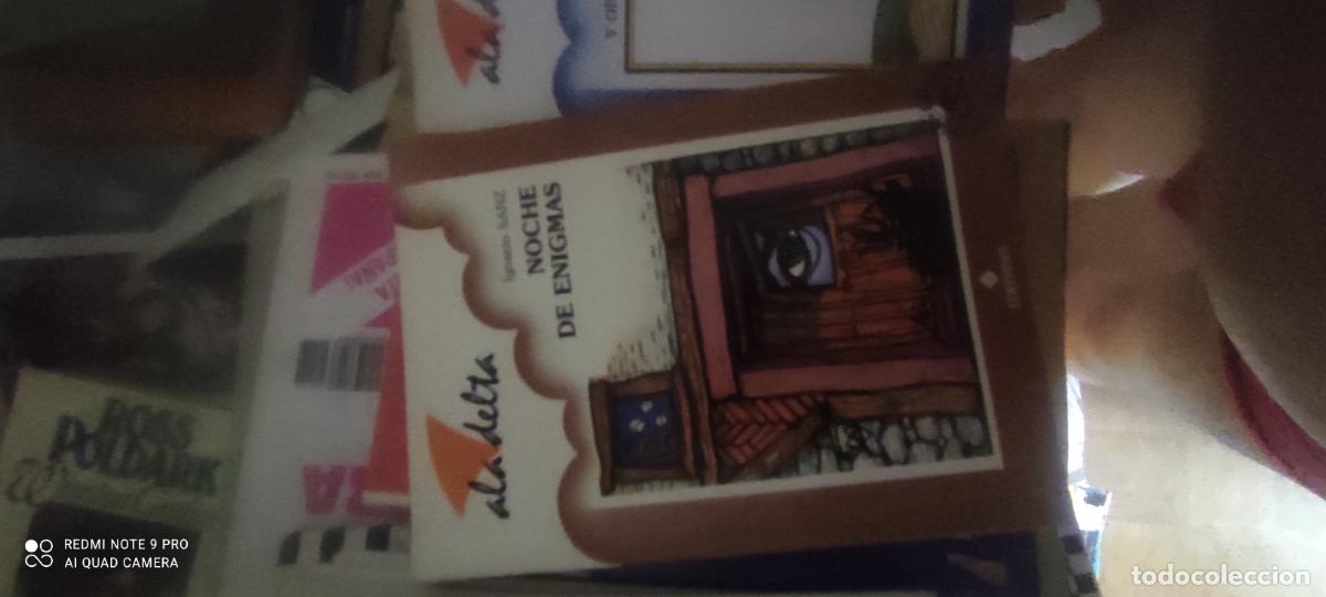 Libros de segunda mano: ALA DELTA - NOCHE DE ENIGMAS - IGNACIO SANZ - ED. EDELVIVES 1990 / DESDE 13 A&Ntilde;OS