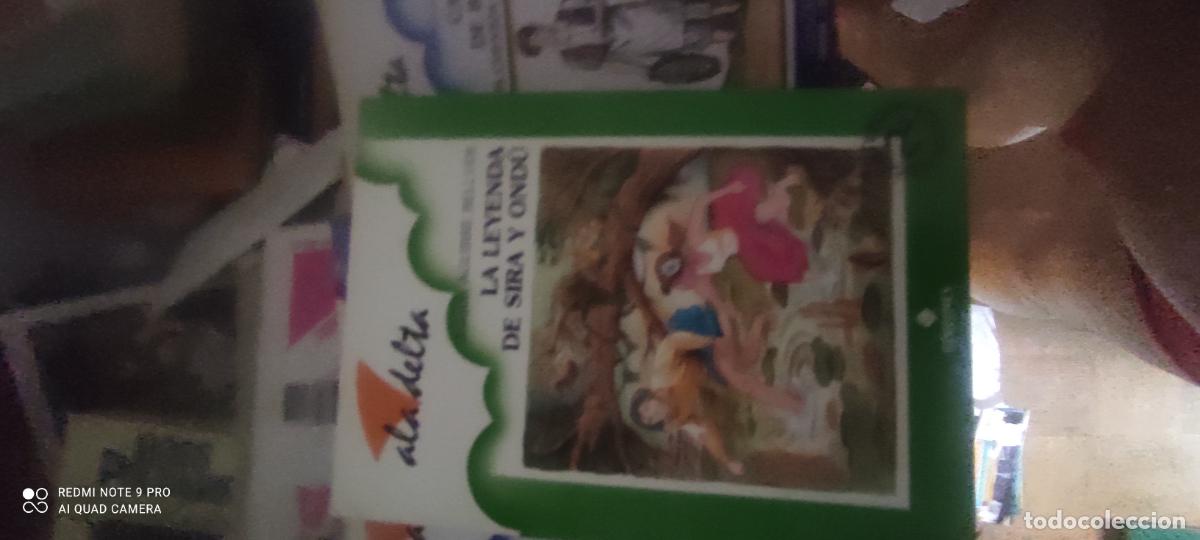 Libros de segunda mano: Aguirre Bellver, J.: LA LEYENDA DE SIRA Y OND&Uacute;. Ala Delta 127. Edelvives. 1991