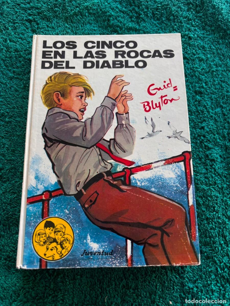 Libros de segunda mano: Los cinco en las rocas del diablo n&ordm; 43 - Enid Blyton