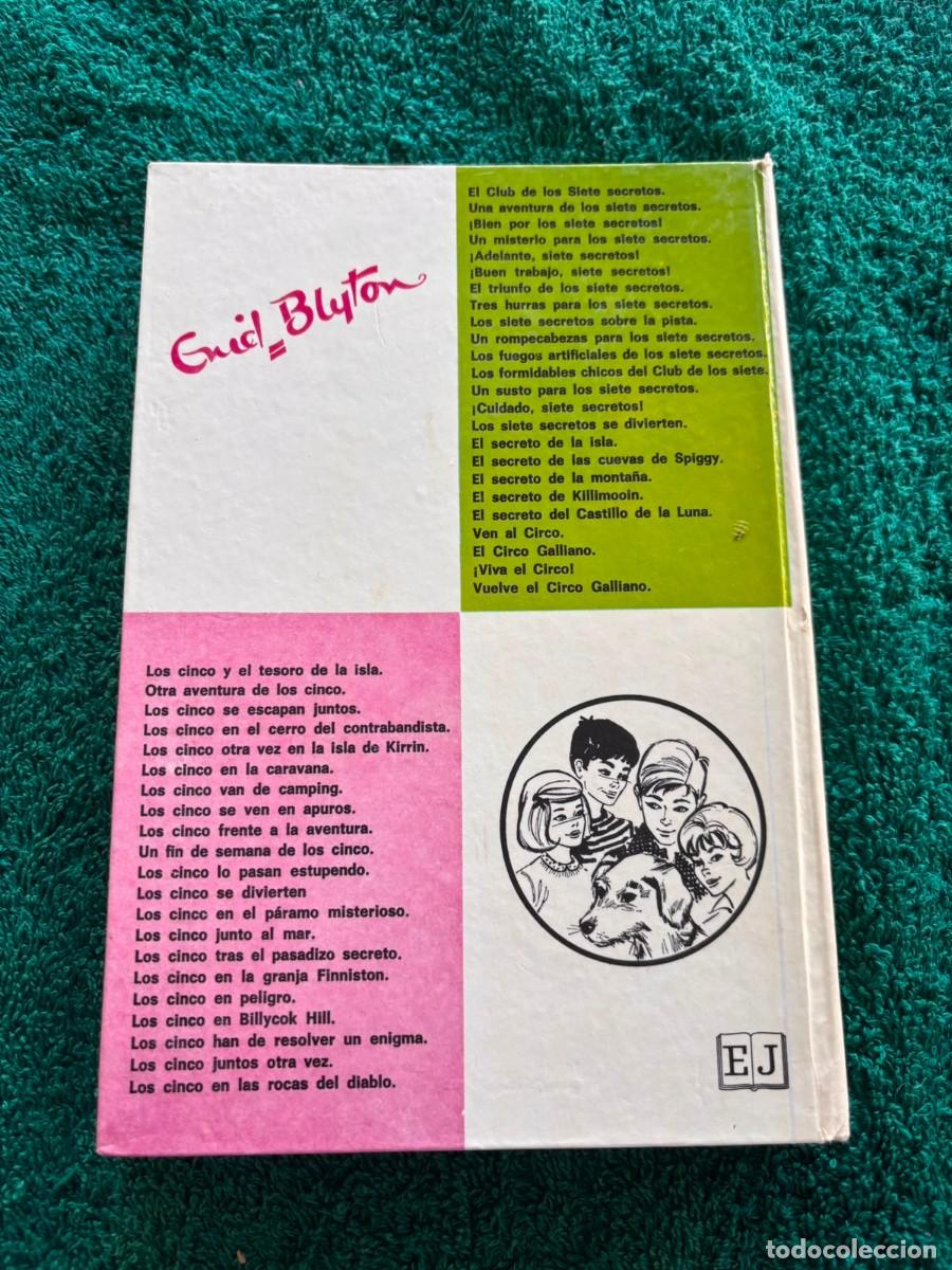 Libros de segunda mano: Los cinco han de resolver un enigma n&ordm; 40 - Enid Blyton