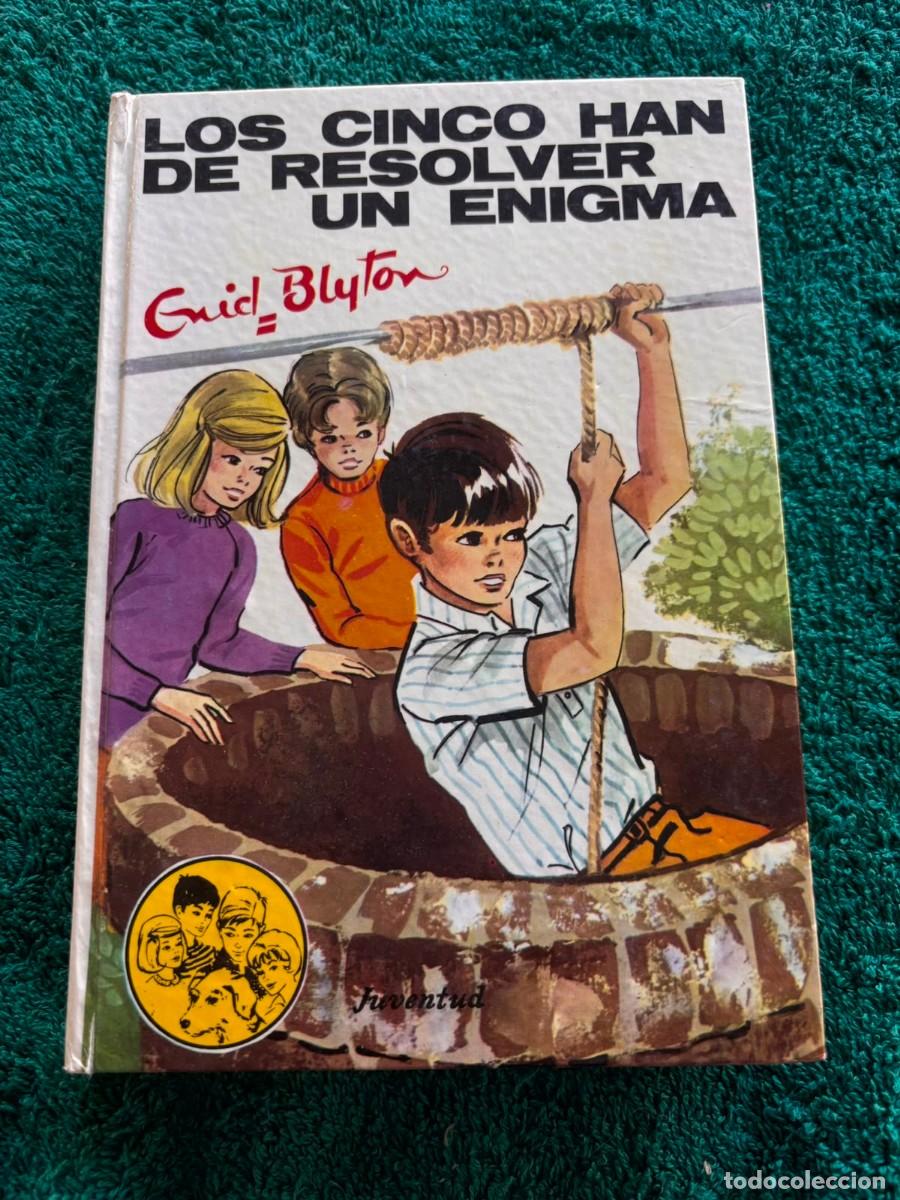 Libros de segunda mano: Los cinco han de resolver un enigma n&ordm; 40 - Enid Blyton