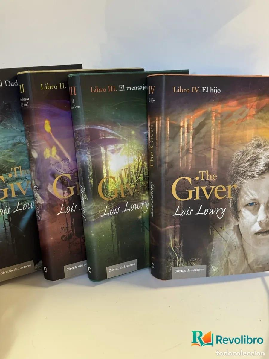 Libros de segunda mano: Lote Saga The Giver / El Dador completa - Lois Lowry