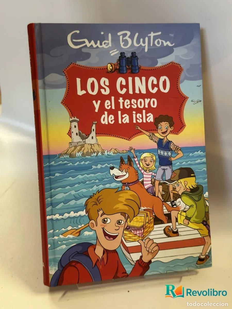 Libros de segunda mano: LOS CINCO y el tesoro de la isla - Enid Blyton