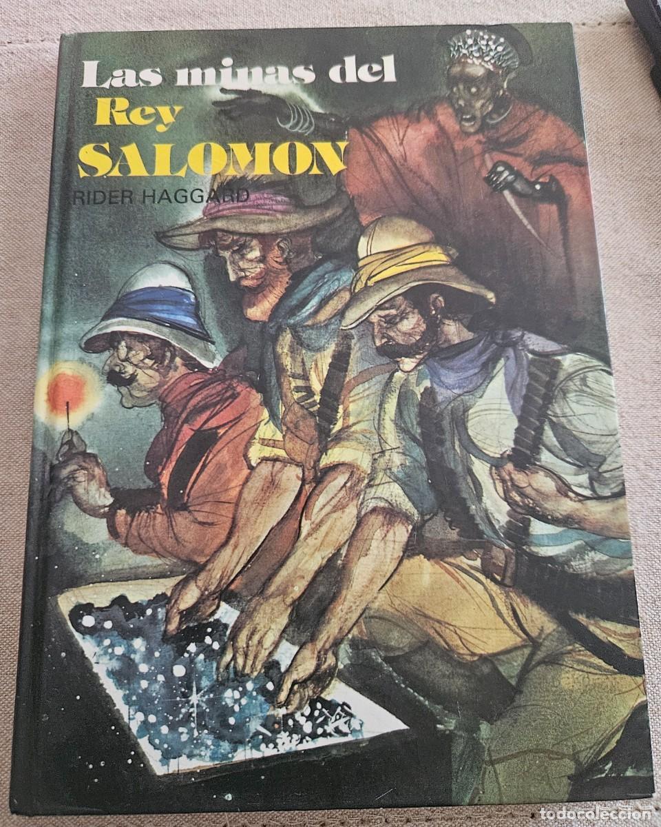 Libros de segunda mano: Las minas del Rey Salom&oacute;n - Rider Haggard - Susaeta Ediciones - Colecci&oacute;n Saeta 42 con ilustraciones