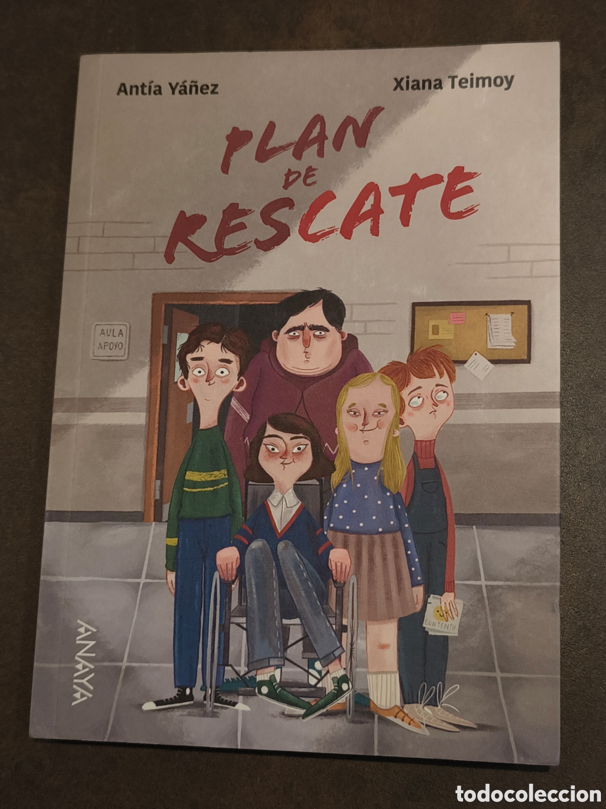 Libros de segunda mano: PLAN DE RESCATE DE ANTIA YA&Ntilde;EZ Y XIANA TEIMOY (ANAYA)