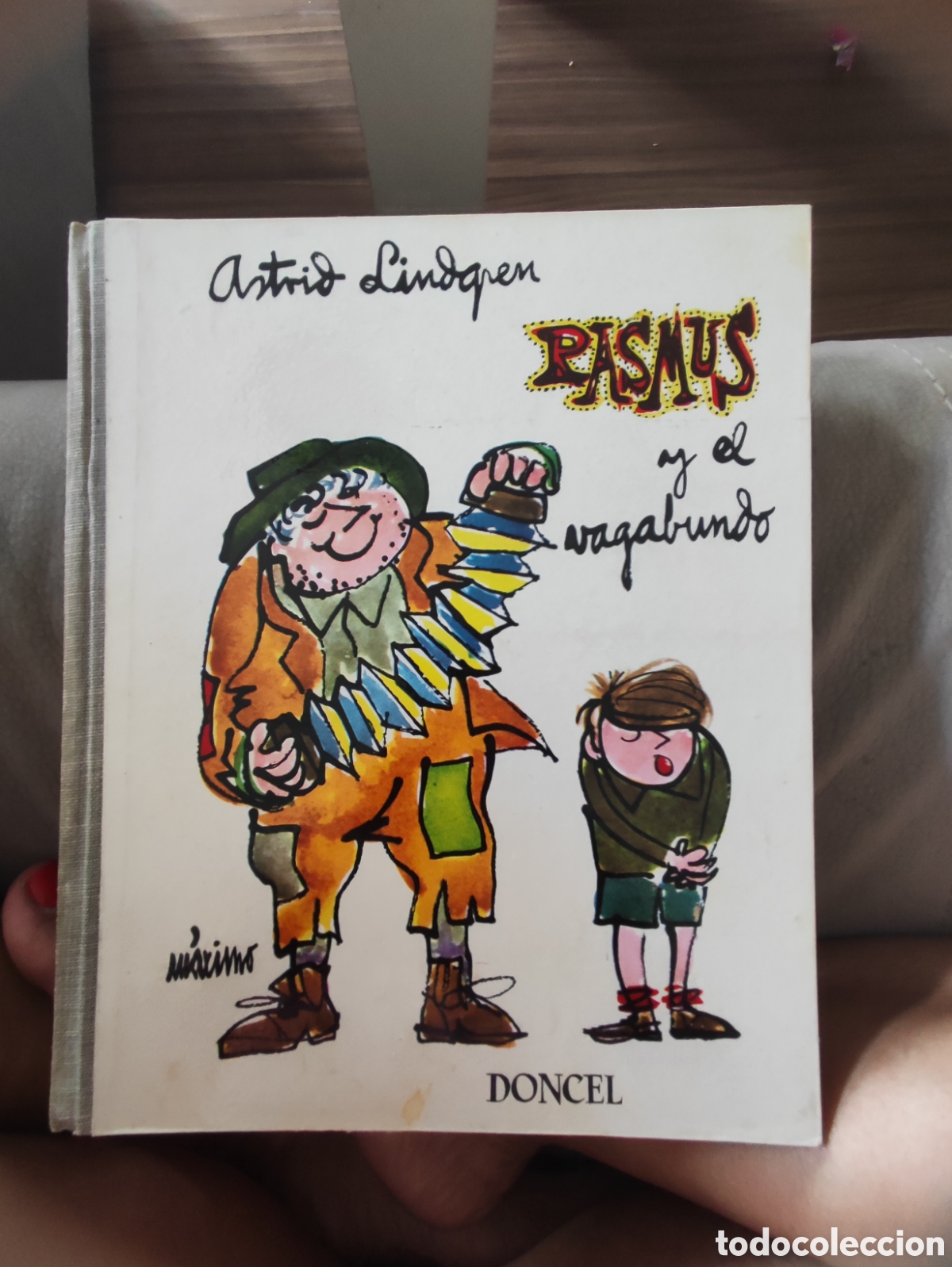 Libros de segunda mano: RASMUS Y EL VAGABUNDO &ndash; ASTRID LINDGREN &ndash; 1&ordf; EDICI&Oacute;N 1961 &ndash; DONCEL &ndash; LA BALLENA ALEGRE N&ordm; 5