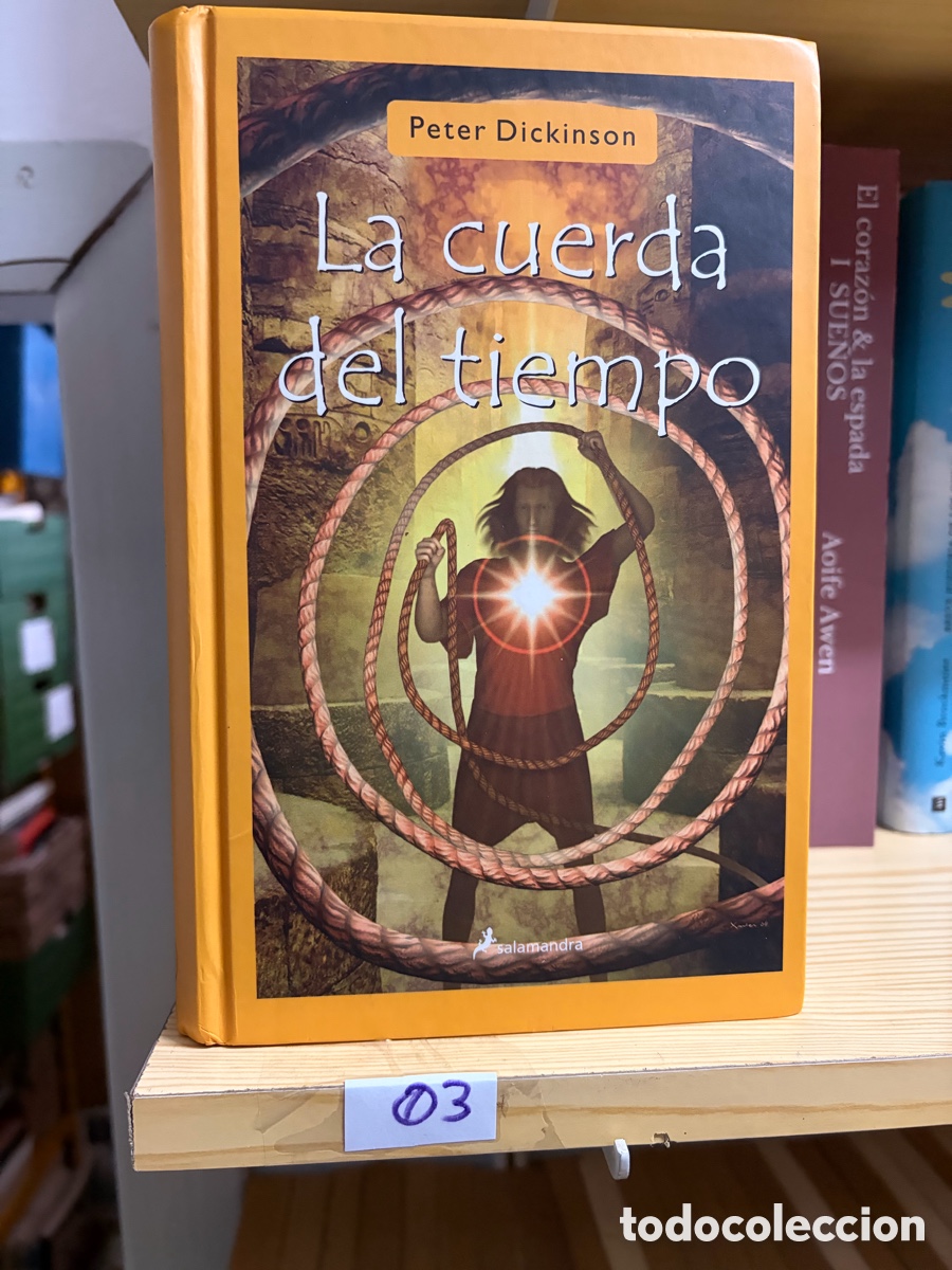 Libros de segunda mano: 03 Peter Dickinson, La cuerda del tiempo, Salamandra