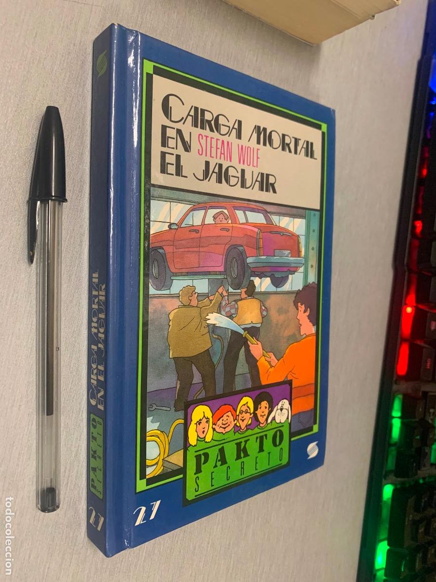 Libros de segunda mano: PAKTO SECRETO N&ordm; 27: CARGA MORTAL EN EL JAGUAR / STEFAN WOLF / SUSAETA 1993