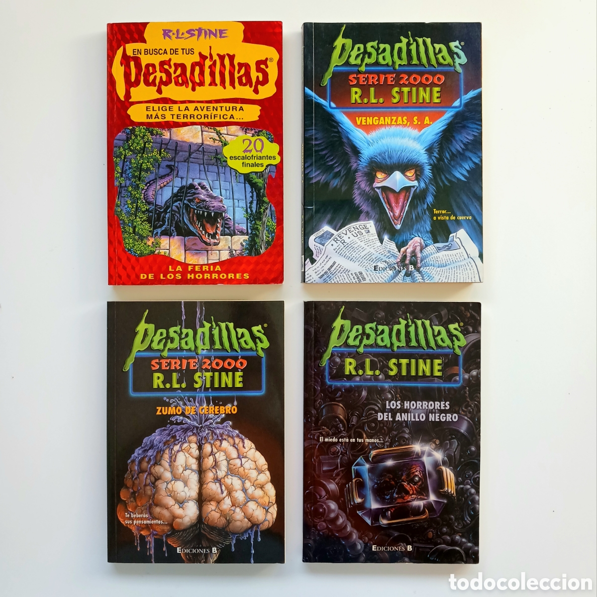 Gebrauchte B&uuml;cher: Libros PESADILLAS Serie 2000. Desde 12&euro;