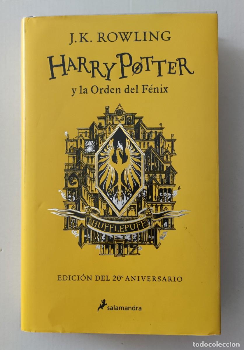 Libros de segunda mano: HARRY POTTER Y LA ORDEN DEL F&Eacute;NIX - EDICI&Oacute;N 20 ANIVERSARIO HUFFLEPUFF - SALAMANDRA TAPA DURA