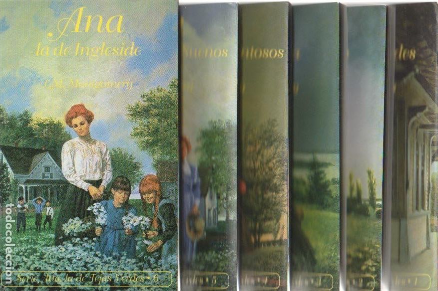 Libros de segunda mano: Ana de las Tejas Verdes - 6 vol&uacute;menes * EMEC&Eacute; *