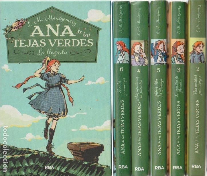 Libros de segunda mano: Ana de las Tejas Verdes - 6 vol&uacute;menes * RBA *