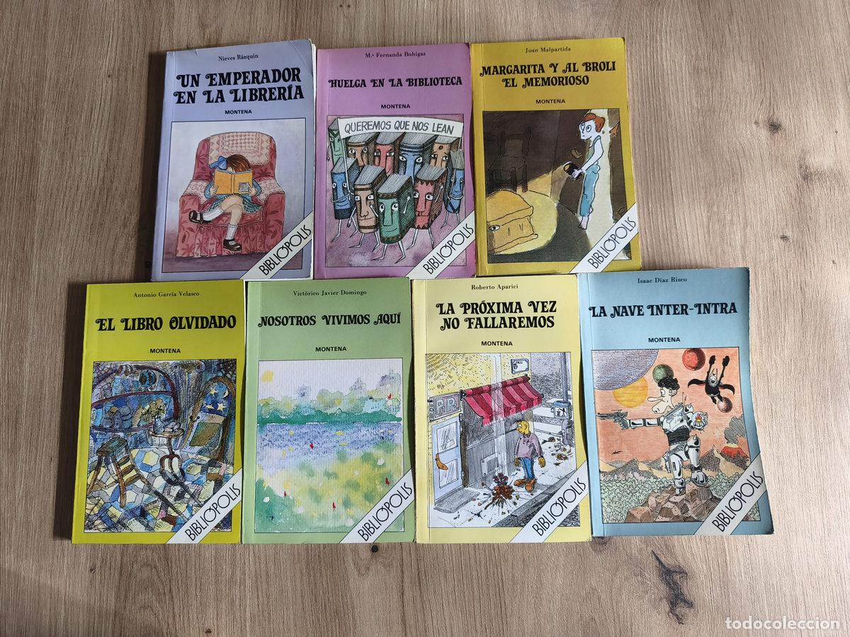 Libros de segunda mano: 7 libros colecci&oacute;n Bibli&oacute;polis