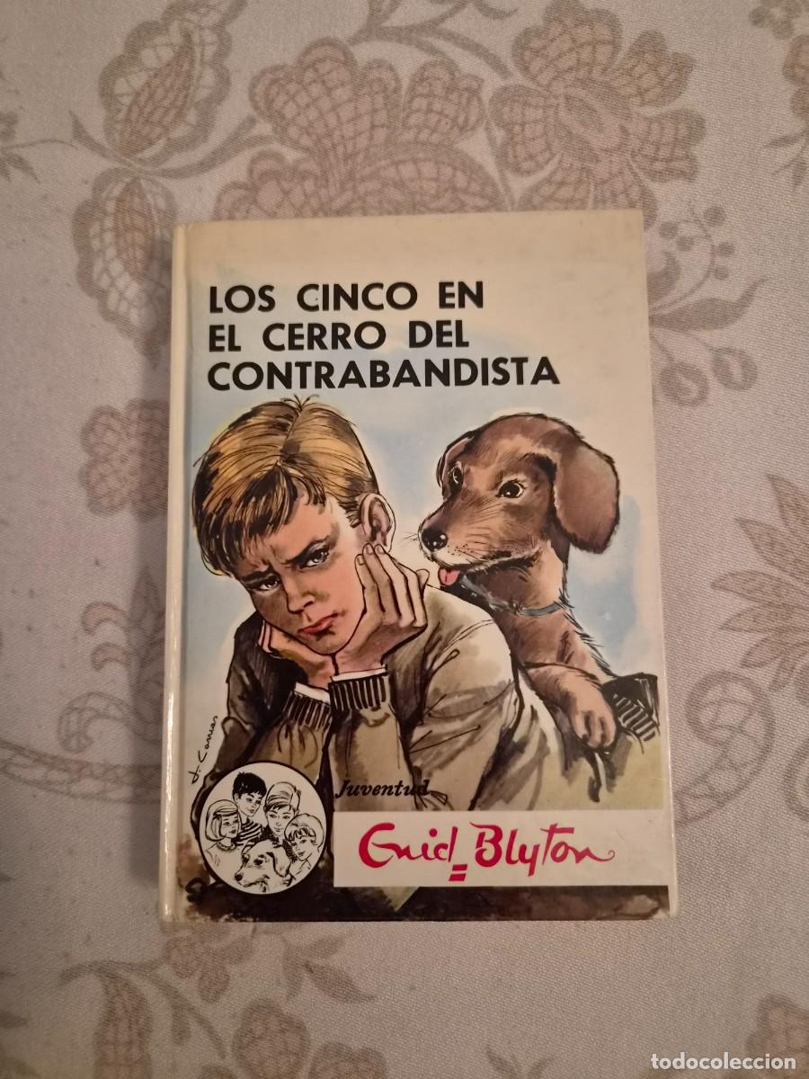 Libros de segunda mano: LOS CINCO EN EL CERRO DEL CONTRABANDISTA - N&ordm; 25 - ENYD BLYTON