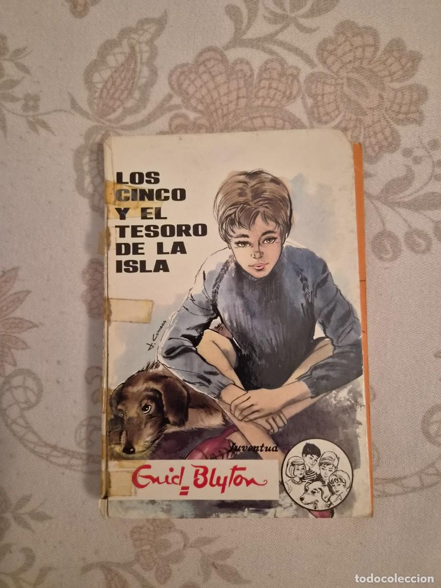Libros de segunda mano: LOS CINCO Y EL TESORO DE LA ISLA - N&ordm; 22 - ENYD BLYTON