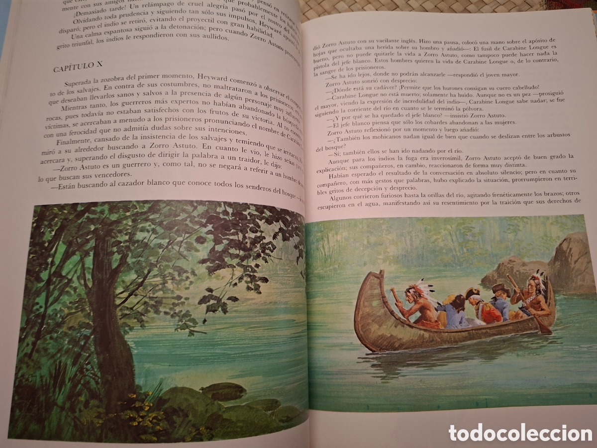 Libros de segunda mano: EL ULTIMO MOHICANO (Edelvives) - Foto 5