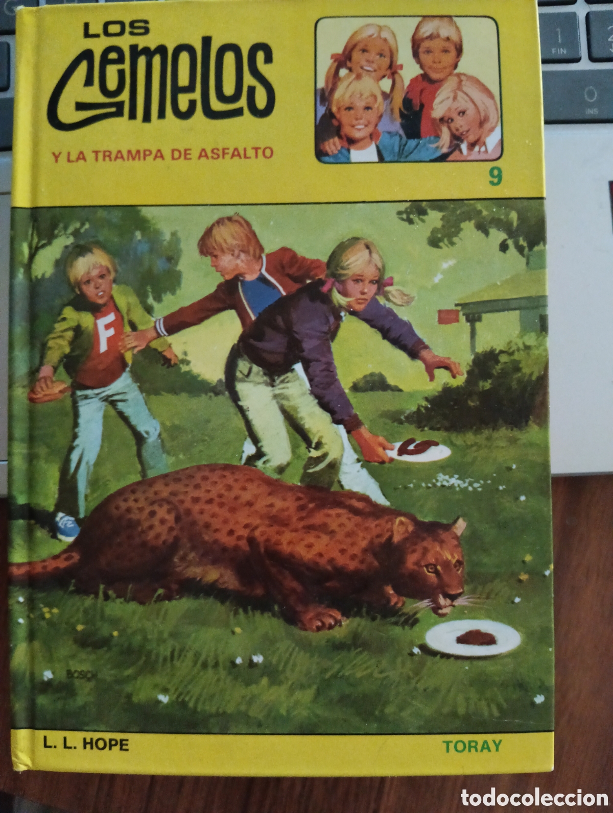 Libros de segunda mano: LOS GEMELOS Y LA TRAMPA DEL ASFALTO, L.L.HOPE