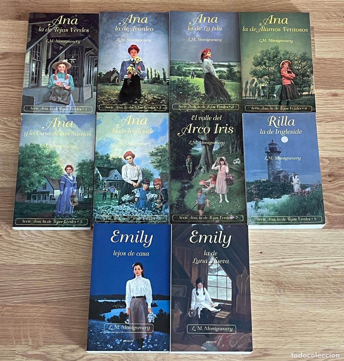 Libri di seconda mano: Ana la de Tejas Verdes &ndash; 8 vol&uacute;menes, completo + Emily -2 volumenes / L. M. Montgomery * EMEC&Eacute; *