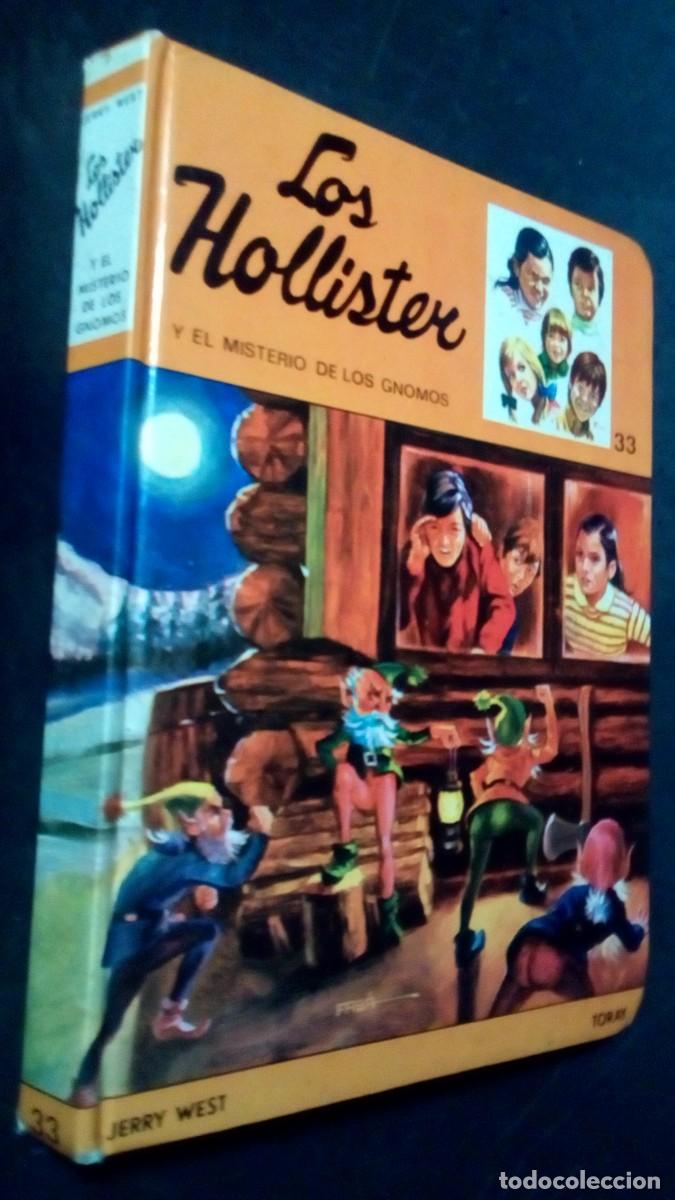 Libros de segunda mano: LOS HOLLISTER Y EL MISTERIO DE LOS GNOMOS-JERRY WEST-N&ordm; 33-TORAY