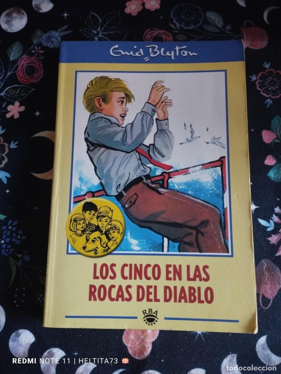 Libros de segunda mano: Los cinco en las rocas del diablo, 1970