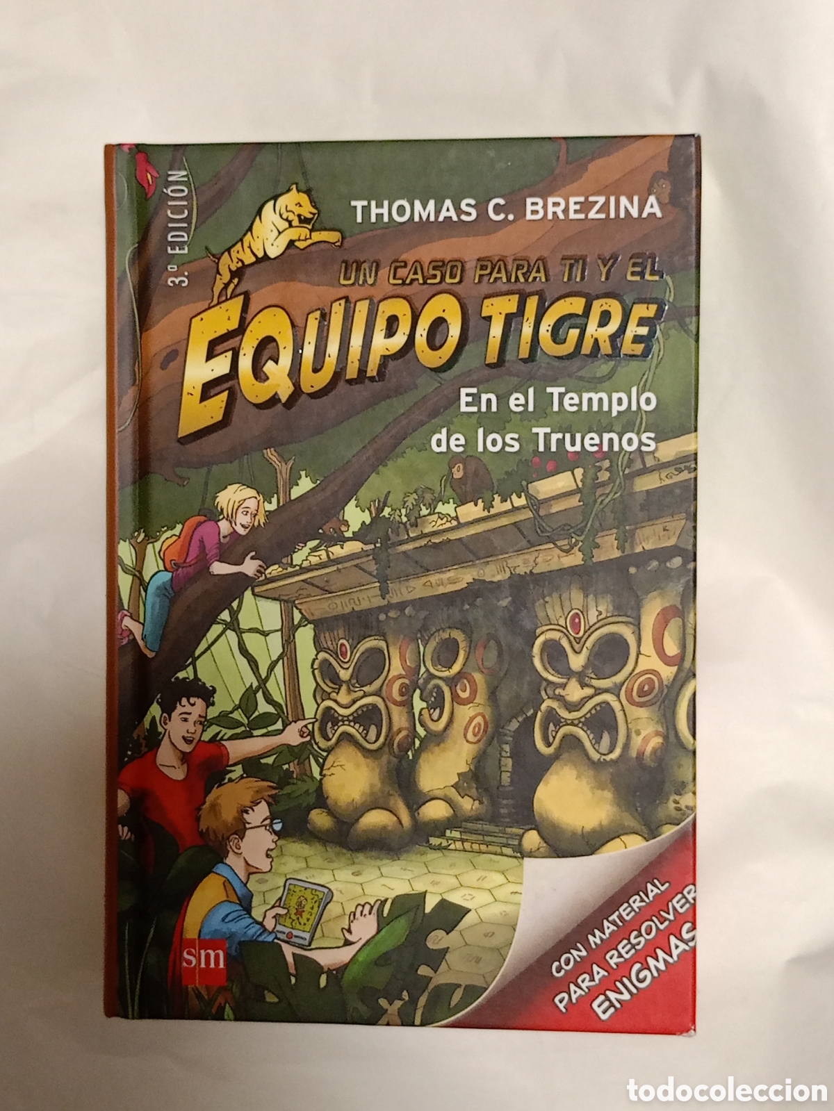 Libri di seconda mano: LIBRO JUEGO UN CASO PARA TI Y EL EQUIPO TIGRE EN EL TEMPLO DE LOS TRUENOS - OJO 3&ordf; EDICI&Oacute;N